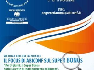 Webinar Abiconf : Il focus di Abiconf sul Super Bonus