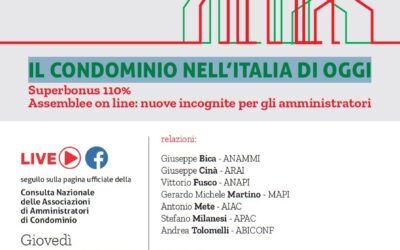 Webinar – IL CONDOMINIO NELL’ITALIA DI OGGI